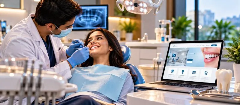Dental Clinics Website Development in Jamshedpur