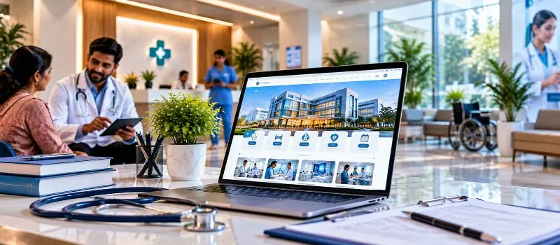 Healthcare website development in Mango, Jamshedpur