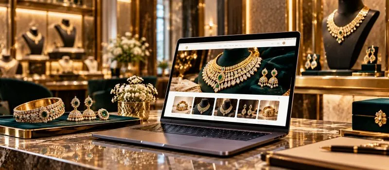 Jewellery shop website development in Jamshedpur