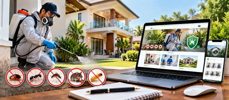 Pest Control Website Development in Ranchi
