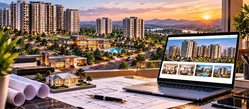 Real Estate Project Website Development in Jharkhand