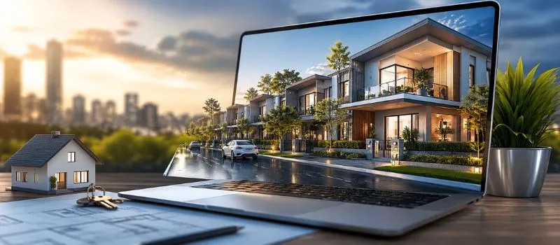 Real estate website design in Bistupur Jamshedpur