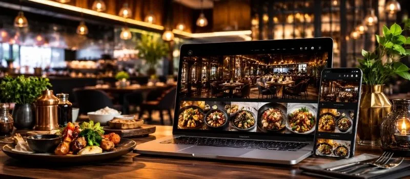 Restaurant website development in Kadma Jamshedpur