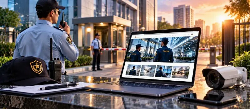 Security agency website development in Jamshedpur