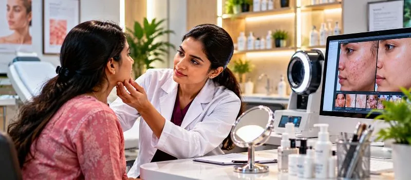 Professional website development for skin specialists and dermatology clinics in Jamshedpur.