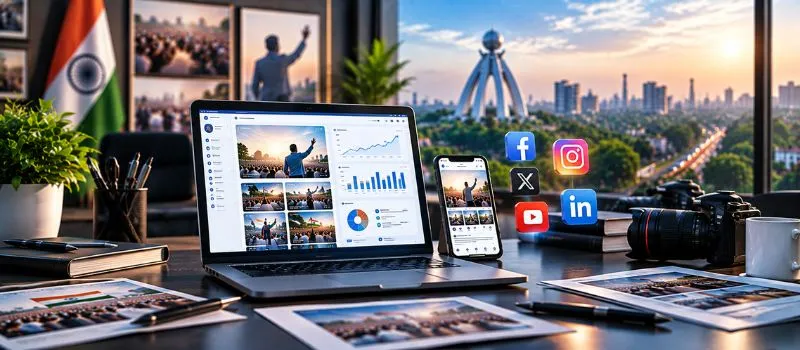 Social media management services for political offices in Jamshedpur