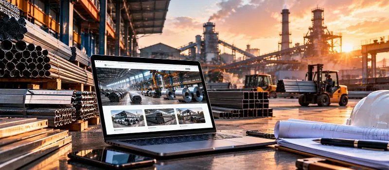 Steel Company Website Development in Jamshedpur, Jharkhand
