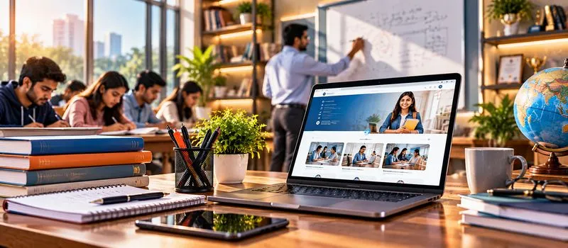 Website design for coaching institutes in Jamshedpur