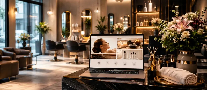 Website design for salons and spas in Jamshedpur